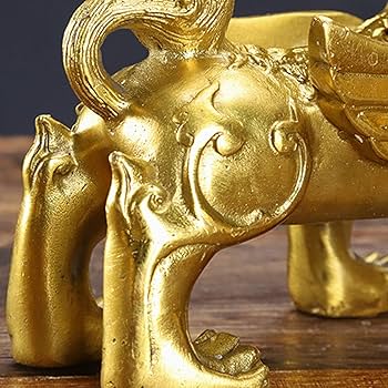 Amazon.co.jp: 風水 貔貅 ヒキュウ ひきゅう 対 ペア 雄雌 置物 ミニ