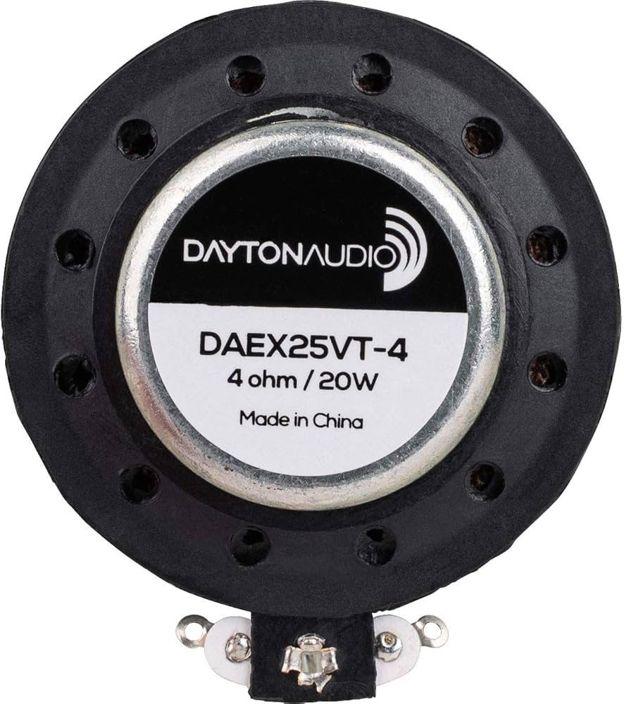 Amazon.com: Dayton Audio DAEX25VT-4 Vented 25mm Exciter 20W 4 Ohm
