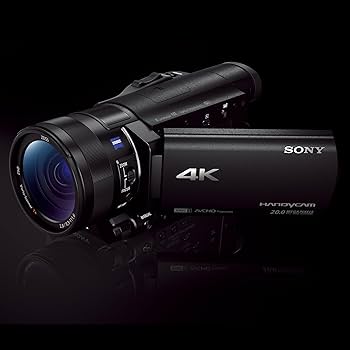 Amazon.co.jp: SONY ビデオカメラ FDR-AX100 4K 光学12倍 ブラック