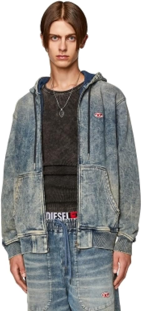 Amazon.co.jp: (ディーゼル) メンズ トラックデニム ジップアップ