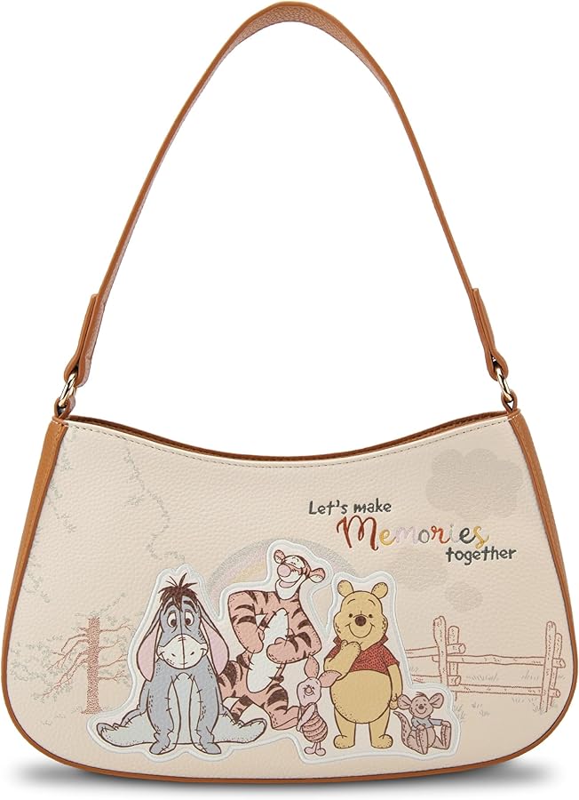 The Bradford Exchange Disney Winnie The Pooh Women's Cream Faux