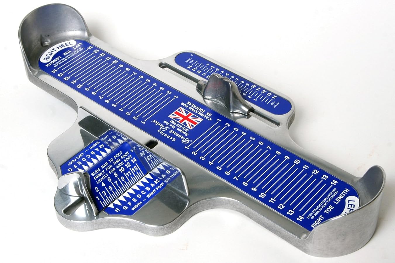 Amazon | Brannock Device ブランノックデバイス 足 サイズ計測器 (UK