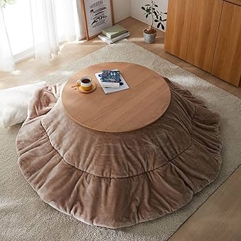 Amazon.co.jp : [ベルメゾン] こたつ 円形 ヒーターが選べる 年中