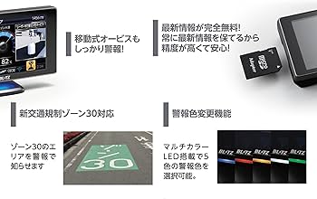 Amazon | ブリッツ(Blitz) TL401R新型レーザー光受信対応/レーダー式
