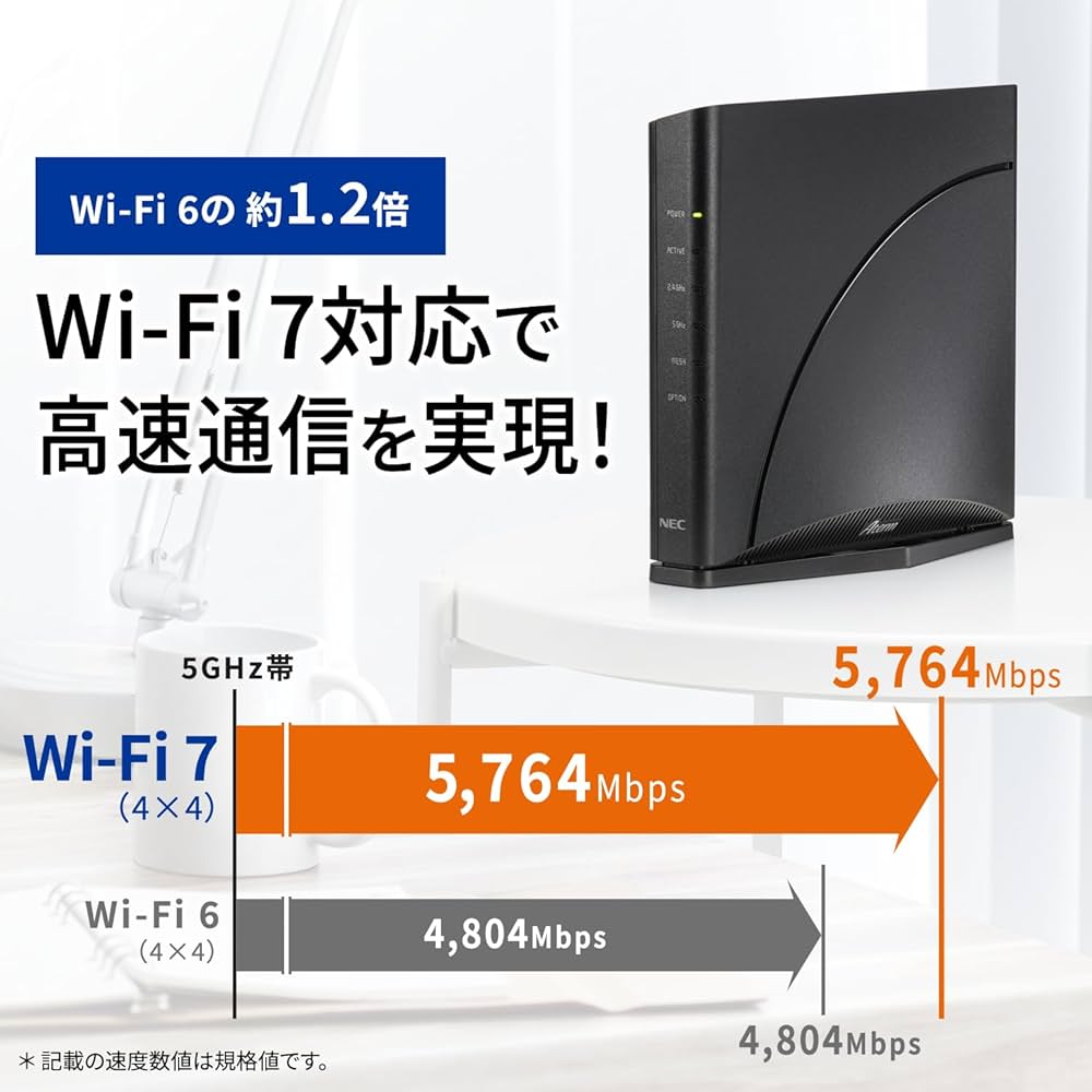 Amazon | 【Amazon.co.jp限定】NEC Aterm 無線LAN Wi-Fi 7 ルーター