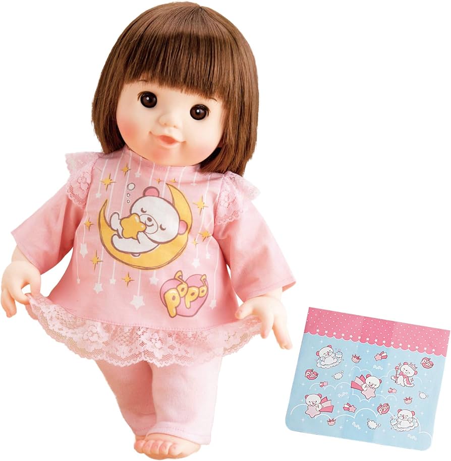 Amazon.co.jp: ピープル 一緒にねんねのブランケットつきぽぽちゃん