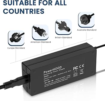 Amazon.com: PowerHOOD 19V Original AC Adapter Compatible with Asus