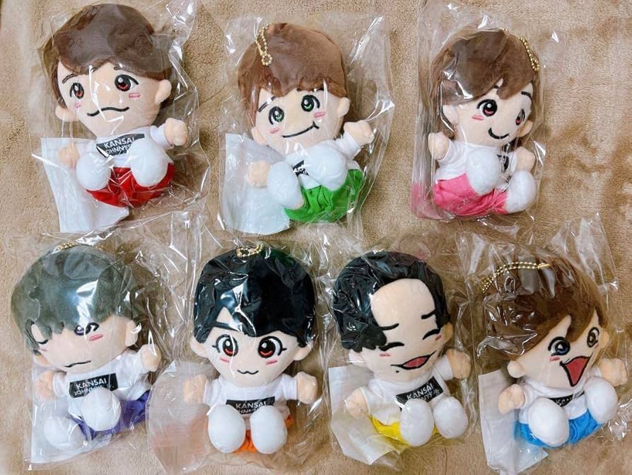 Amazon.co.jp: なにわ男子 ちびぬい 第一弾 7体セット 全員分 : おもちゃ