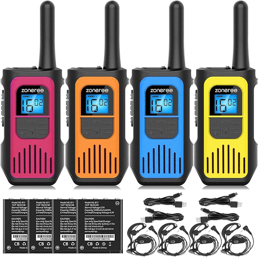 Amazon | トランシーバー 無線機 特定小電力 免許不要 充電式 簡単操作