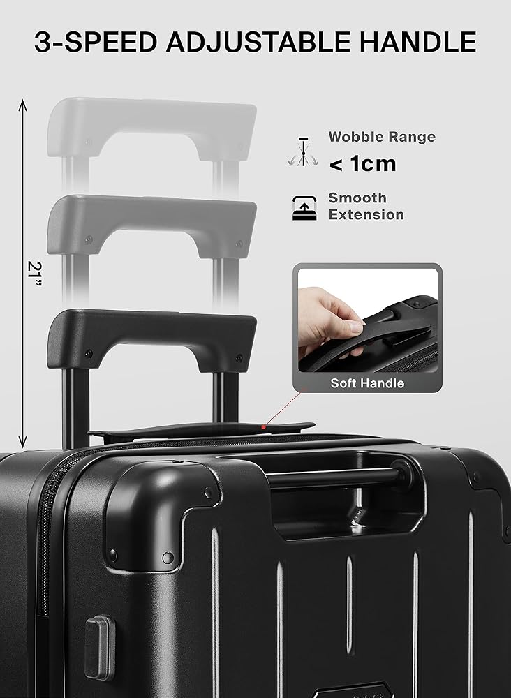 Amazon.com | BlackVoyage Air Vacuum Seal Suitcase Carry-On 20-Inch