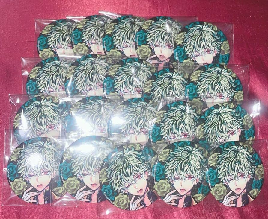 悪魔執事と黒い猫 カワカミ・ハナマル 缶バッジ 悪魔執事と黒い猫 あく