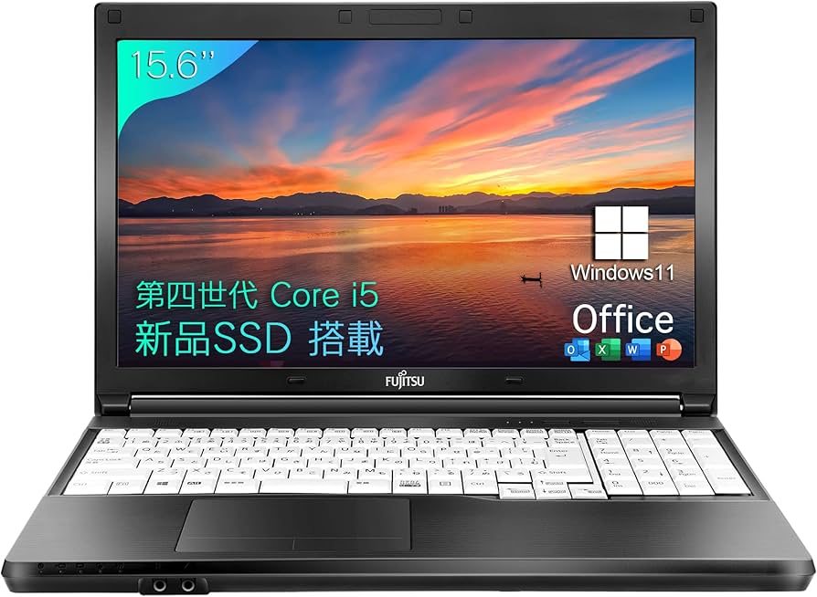 Amazon.co.jp: 【整備済み品】 ノートPC A574/MS Office/Win 11/15.6型