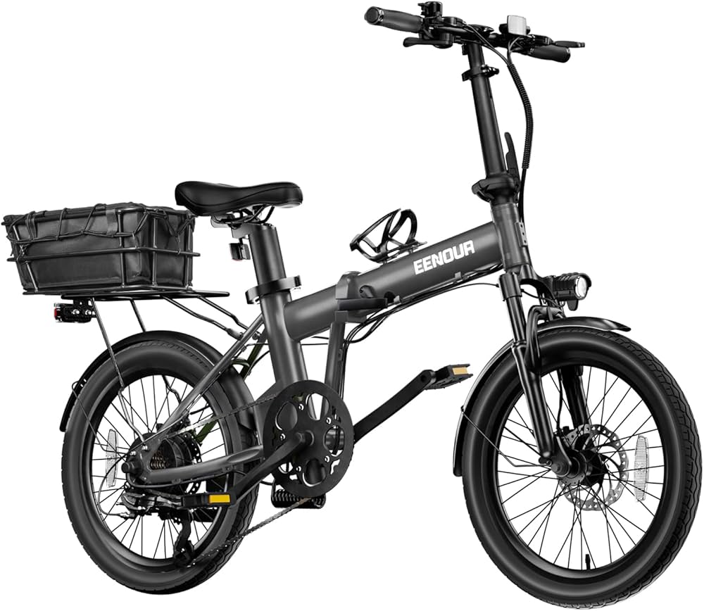 Amazon | EENOUR 電動自転車 C4 電動アシスト自転車 折りたたみ式 20