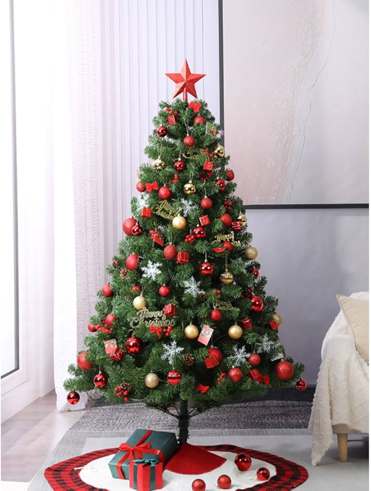 Amazon.co.jp: HGJH クリスマスツリー 特大 針葉樹 大きい スプルース