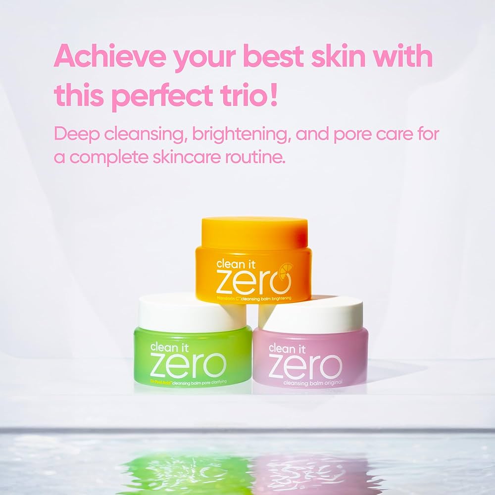 Amazon.com: BANILA CO Clean it Zero Best of Balms Trio | Original