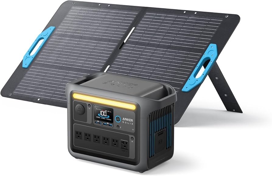 Amazon.com : Anker SOLIX C1000 Portable Power Station with 100W
