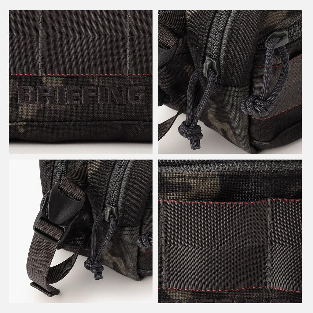 Amazon.co.jp: BRIEFING ターフ ダブル ジップポーチ 1000D TURF