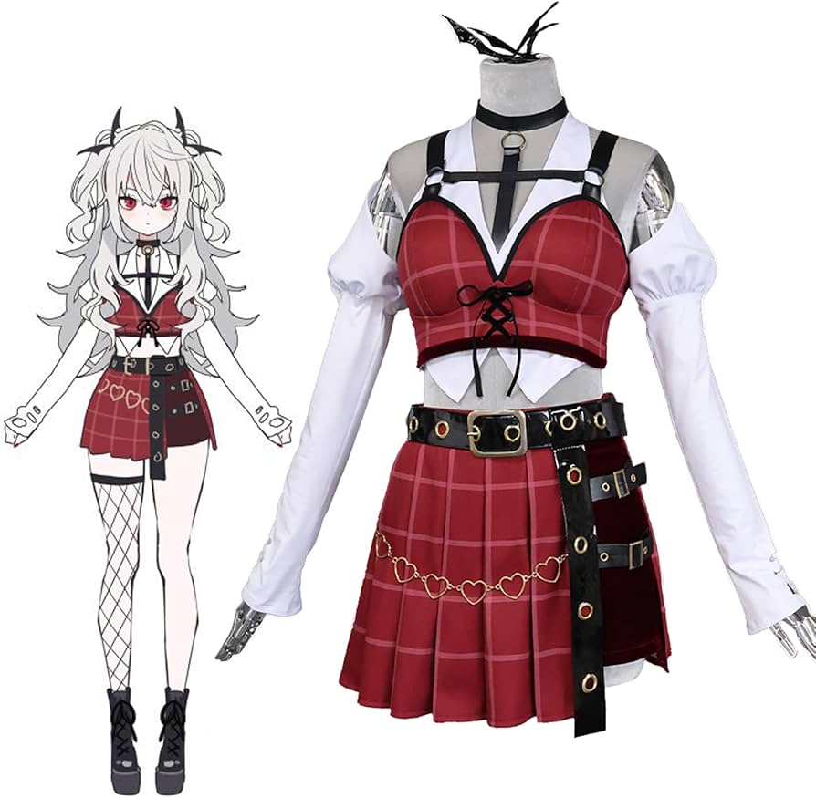 Amazon.co.jp: コスプレ衣装 【髪飾り、靴下付き】 フルセット 葛葉