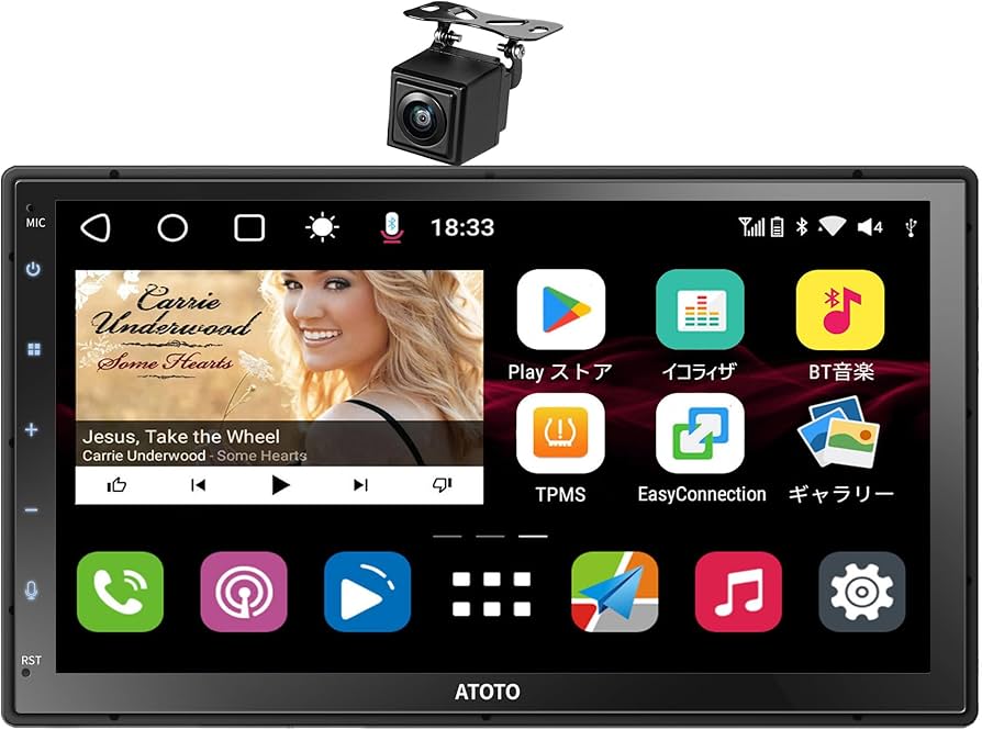 Amazon.co.jp: ATOTOEXCEL S8MS 7インチAndroid ディスプレイ