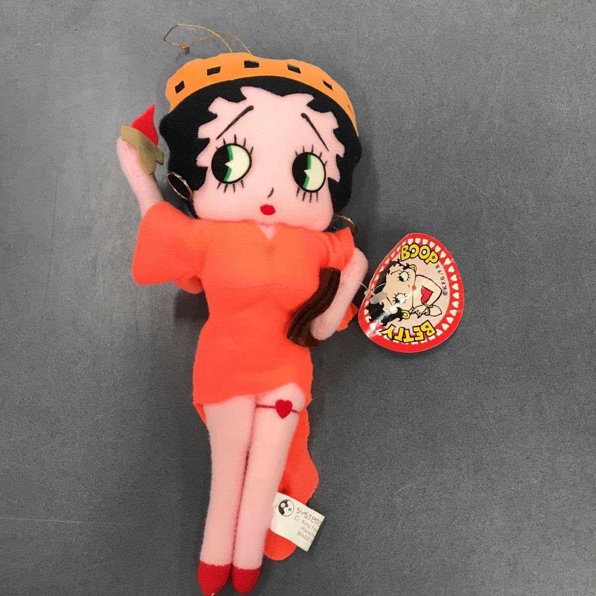 Amazon.co.jp: ベティブープ ベティちゃん ぬいぐるみ マスコット 自由