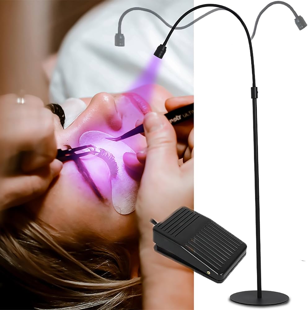 Amazon.co.jp: ledライト スタンドまつ毛エクステフレキシブル