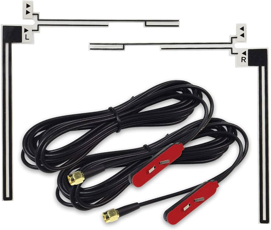 Amazon | MAXWIN 地デジアンテナ ワンセグ フルセグ テレビ受信用 SMA