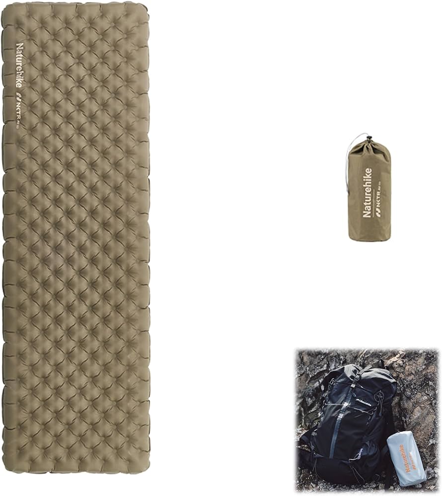 Amazon | Naturehike エアーマット SGS認証 R値3.2~8.8 約500g -20