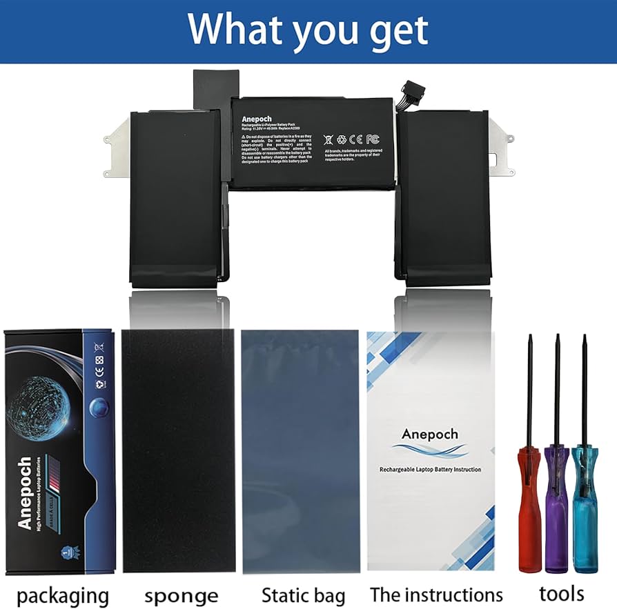 Amazon.com: Anepoch A2389 A2337 Laptop Battery Replacement for