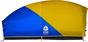 SIERRA DESIGNS YAHI4 ドーム型キャンプテント 青と白 Amazon.co.jp