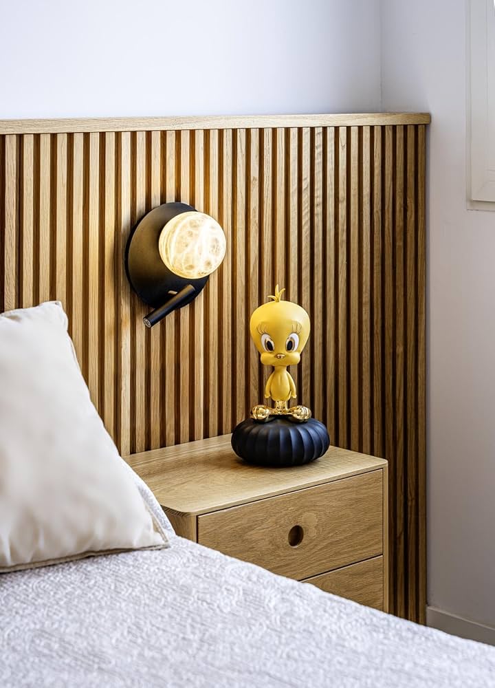 Amazon.co.jp: LLADRÓ 磁器フィギュア トゥイーティー イエロー マット