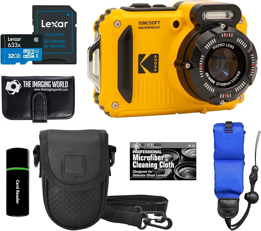 Amazon.com : Kodak PIXPRO WPZ2 Rugged Waterproof Shockproof