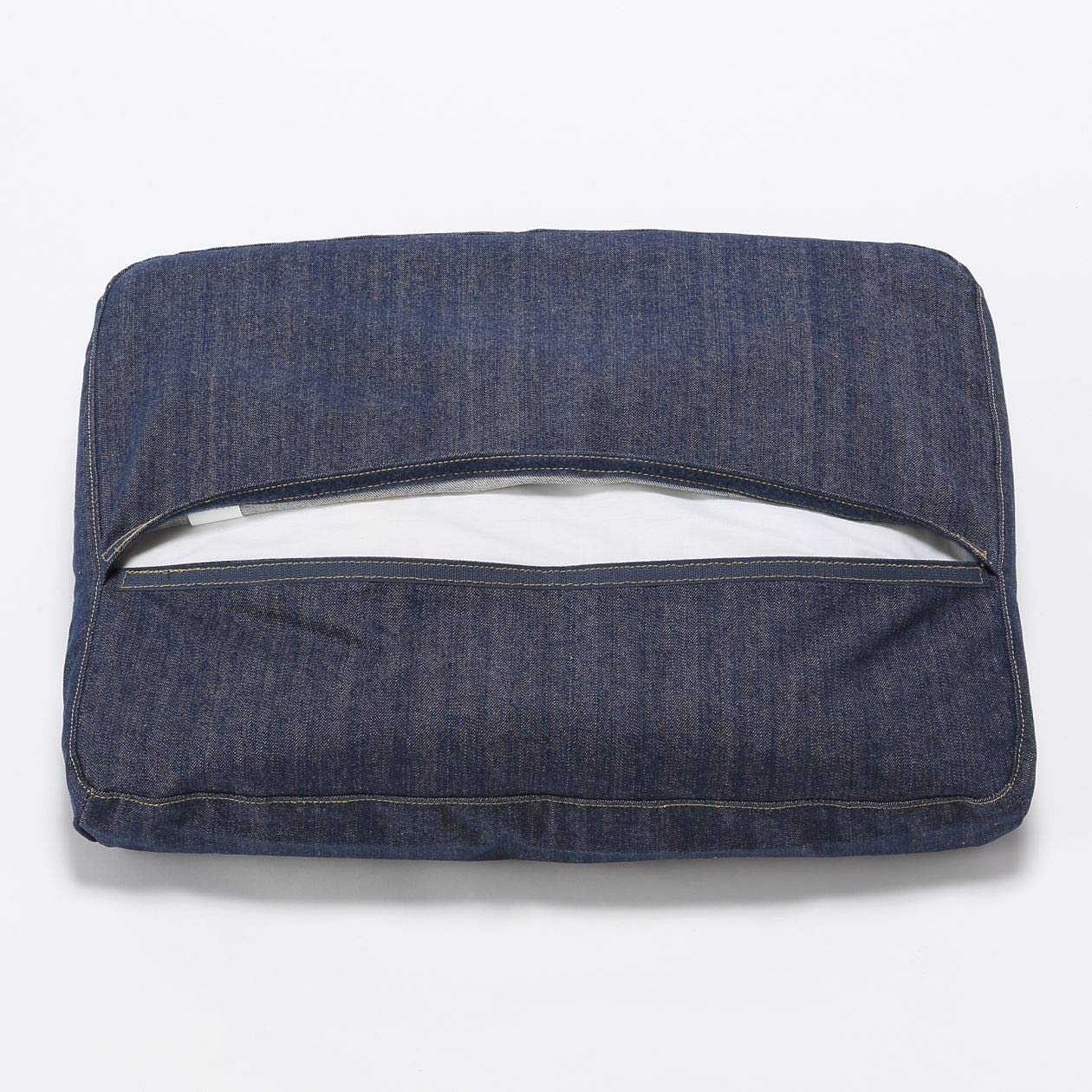 Amazon.co.jp: 無印良品 綿デニムリビングでもダイニングでもつかえる