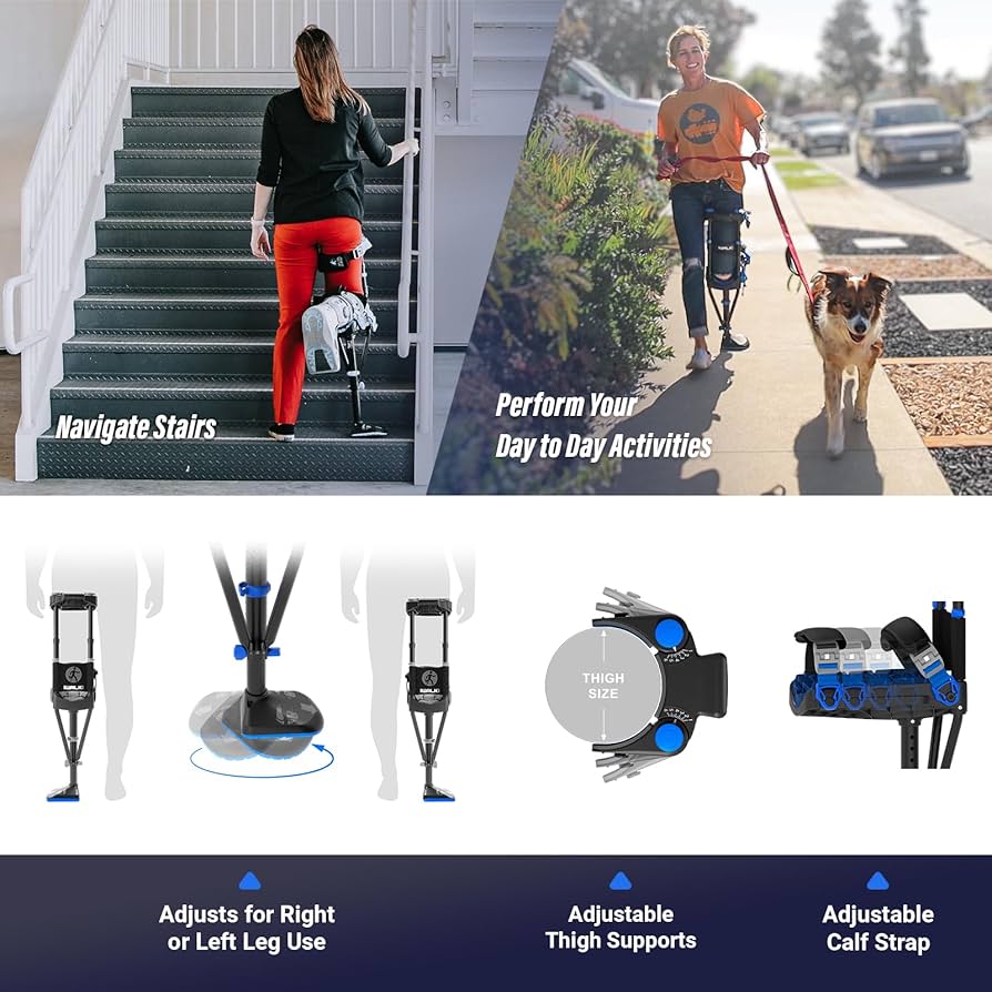 Amazon.com: iWALK3.0 – The Original Hands Free Knee Crutch