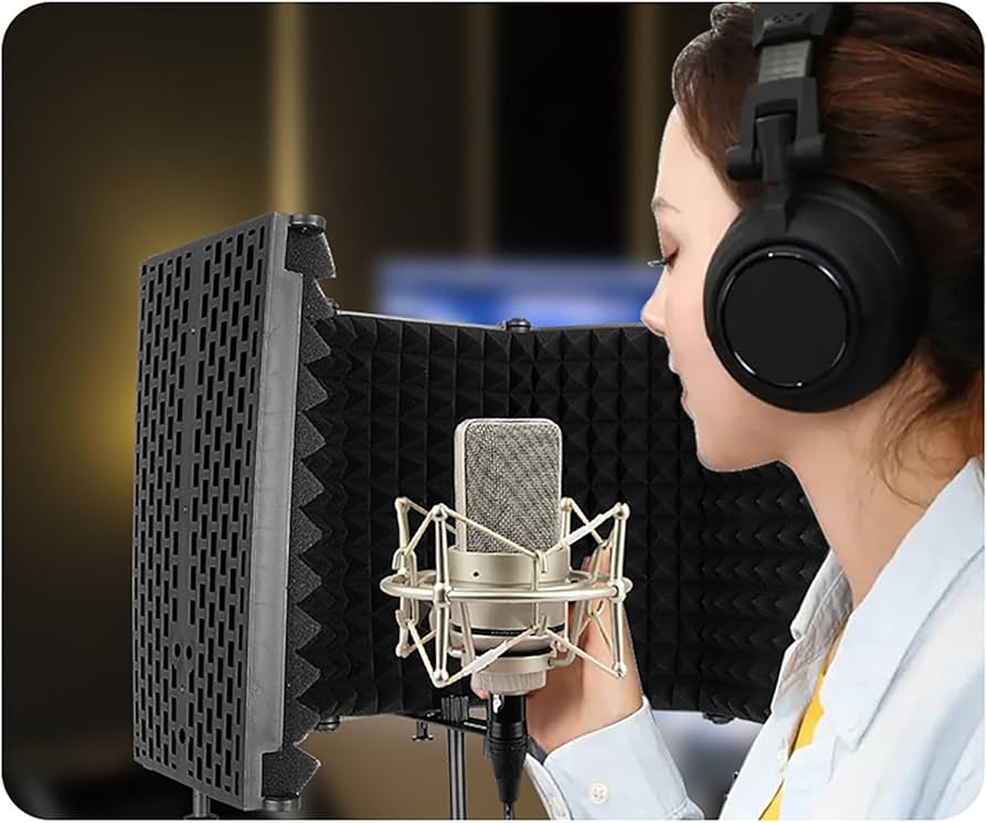 マイクスタンド、ポップガード、リフレクションフィルターセット DTM