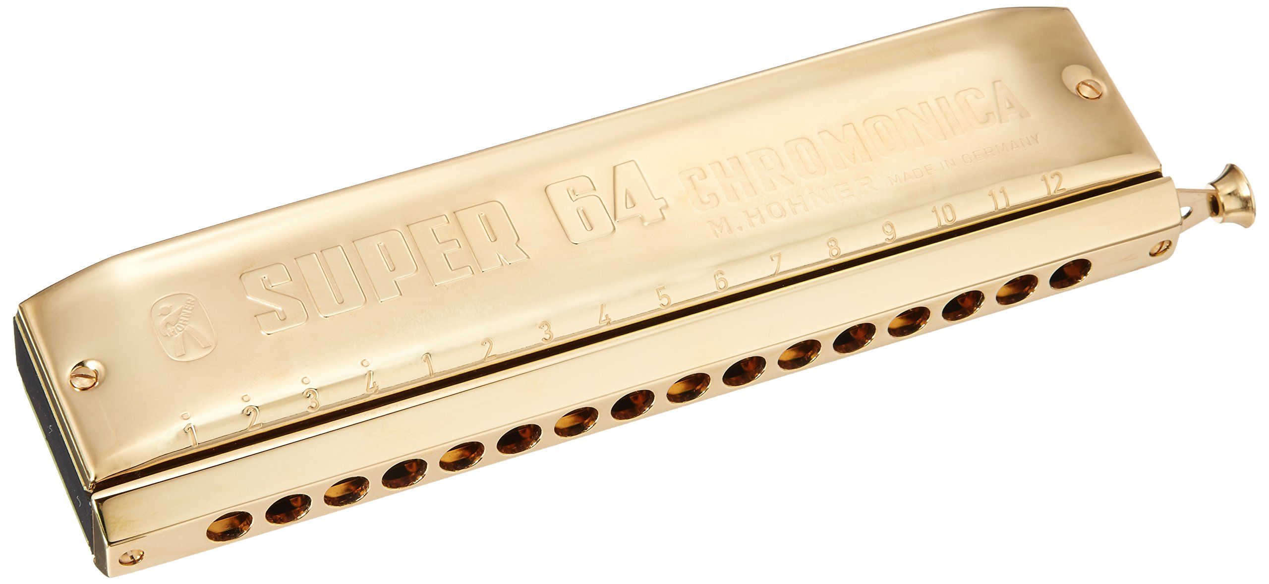 Amazon | HOHNER ホーナー クロマチック・ハーモニカ Super-64-Gold
