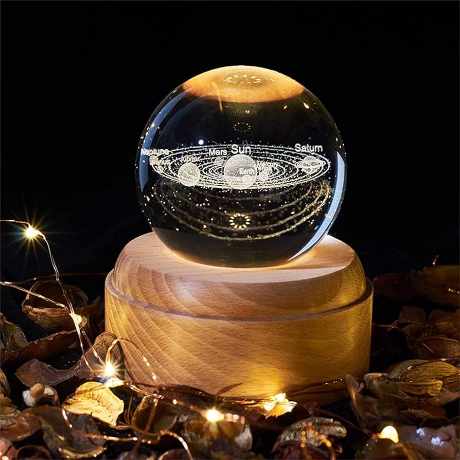 Amazon.co.jp: プロジェクション LED ナイトライト 3D クリスタル