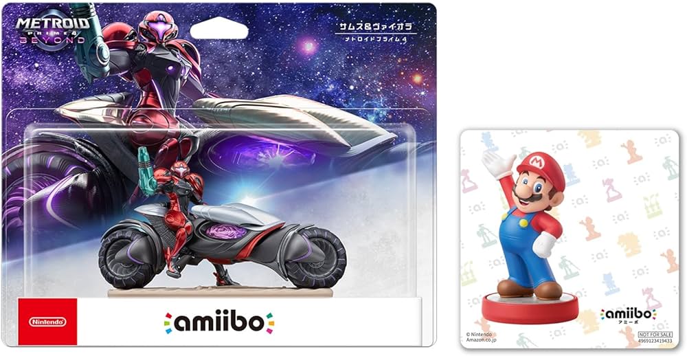 Amazon.co.jp: amiibo サムス&ヴァイオラ【メトロイドプライム4