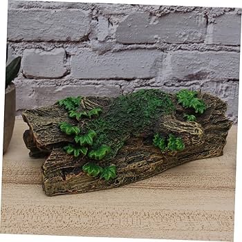 Amazon.co.jp: FOMIYES 流木 小 オブジェ 隠れ家 アクアリウム レオパ