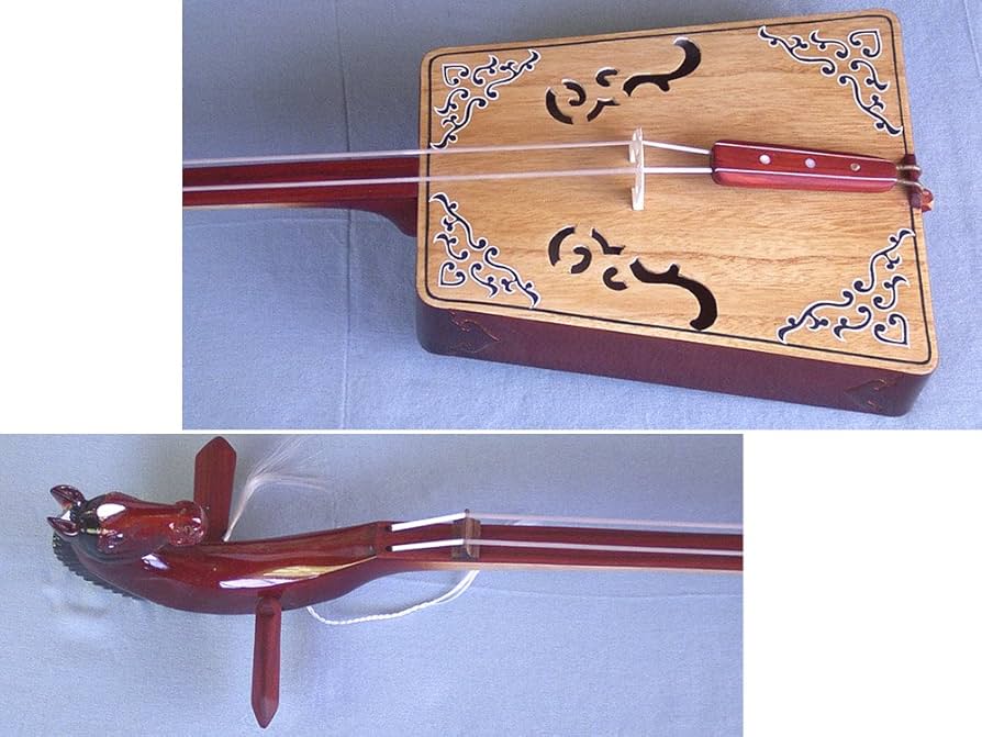 Amazon.co.jp: モンゴル民族楽器 馬頭琴 上級用 : 楽器・音響機器