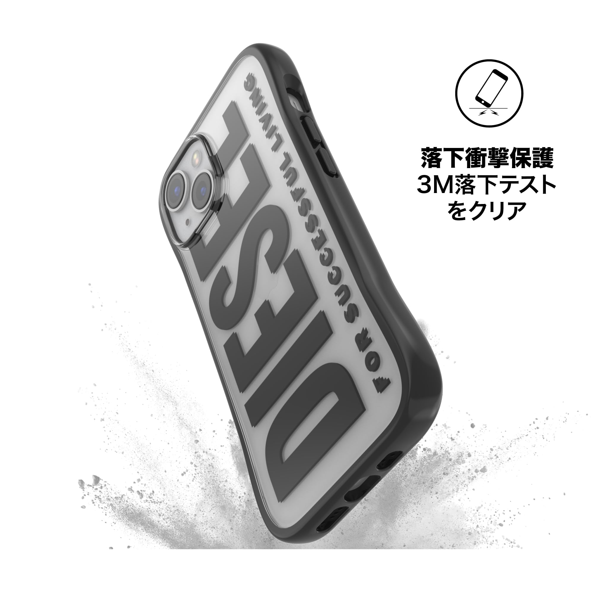 Amazon.co.jp: DIESEL iPhone13ケース iPhone14ケース クリアケース 耐