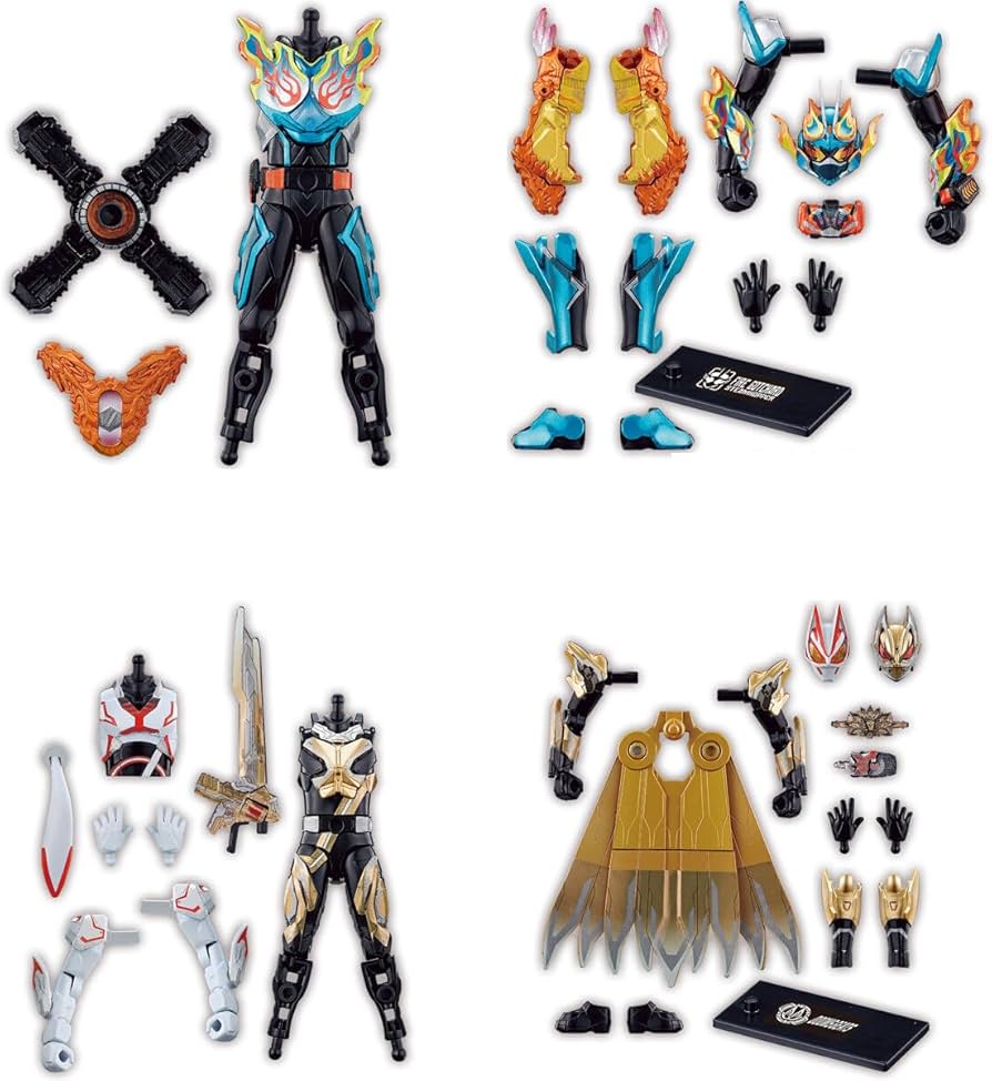 Amazon | 【4種アソートセット】装動 仮面ライダーガッチャード→6