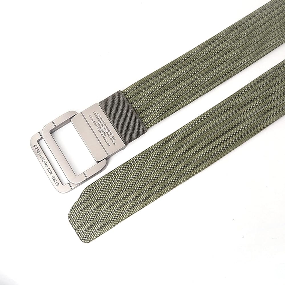 YunYunStrap Belts for Men, Nylon Adjustable Military Tactical Belt