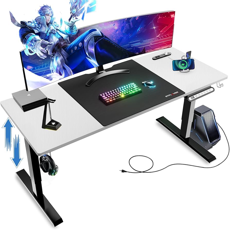 Amazon.co.jp: GTPLAYER ゲーミングデスク パソコンデスク pcデスク