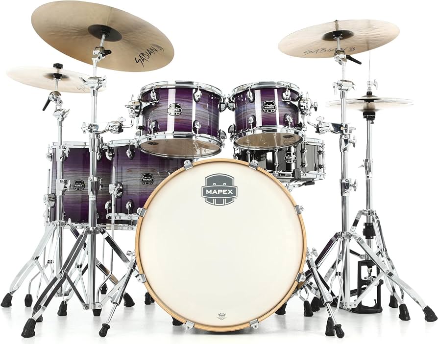 Amazon.com: Mapex Armory AR628SFU 6-piece Studioease Fast Tom
