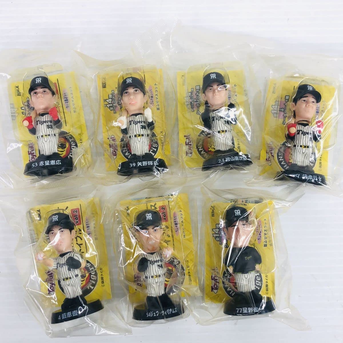 Amazon | 阪神タイガース 首振りミニフィギュアまとめ＆阪神V1 2003年