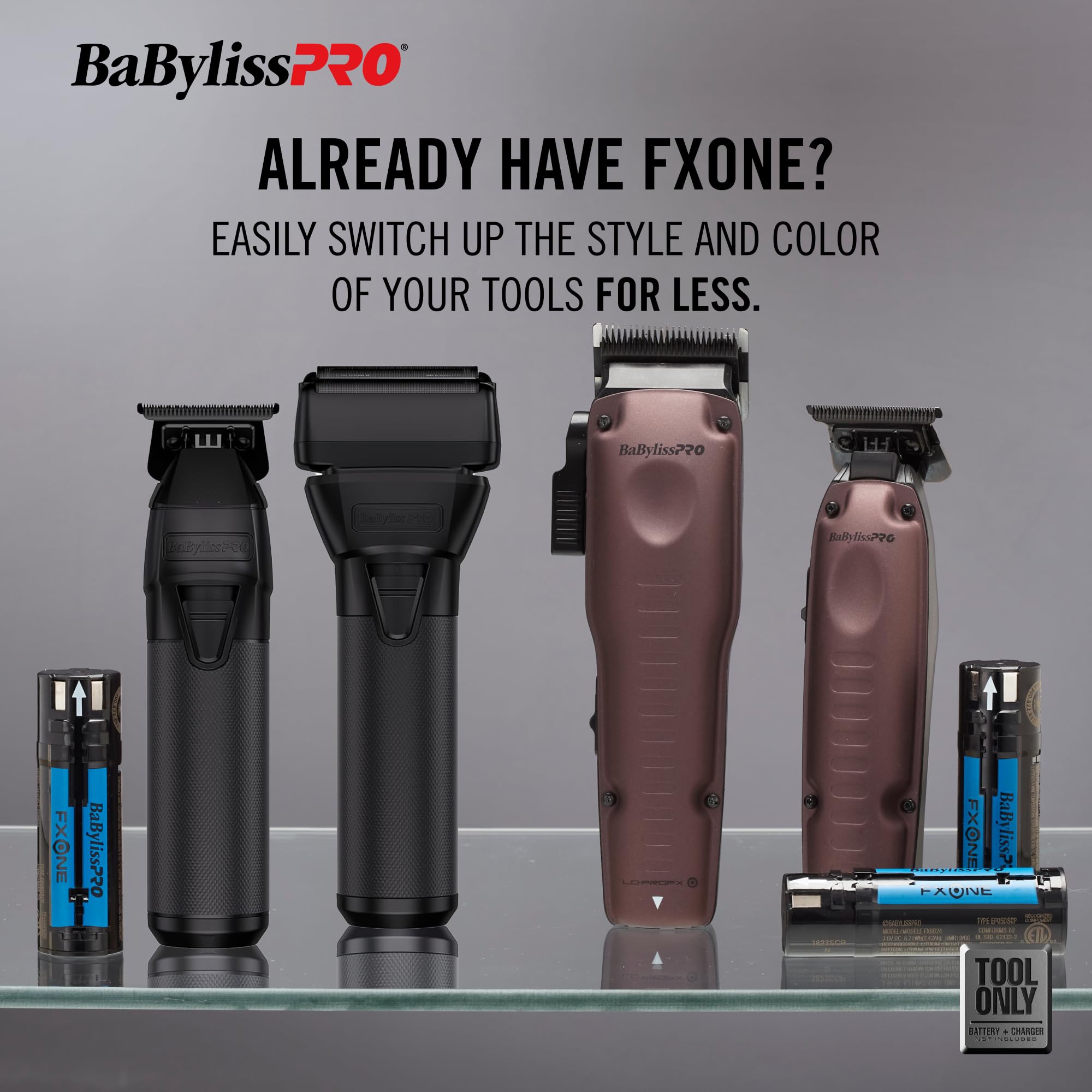 Amazon.co.jp: BaBylissPRO® FXONE LOPROFX 限定版パープルツールのみ