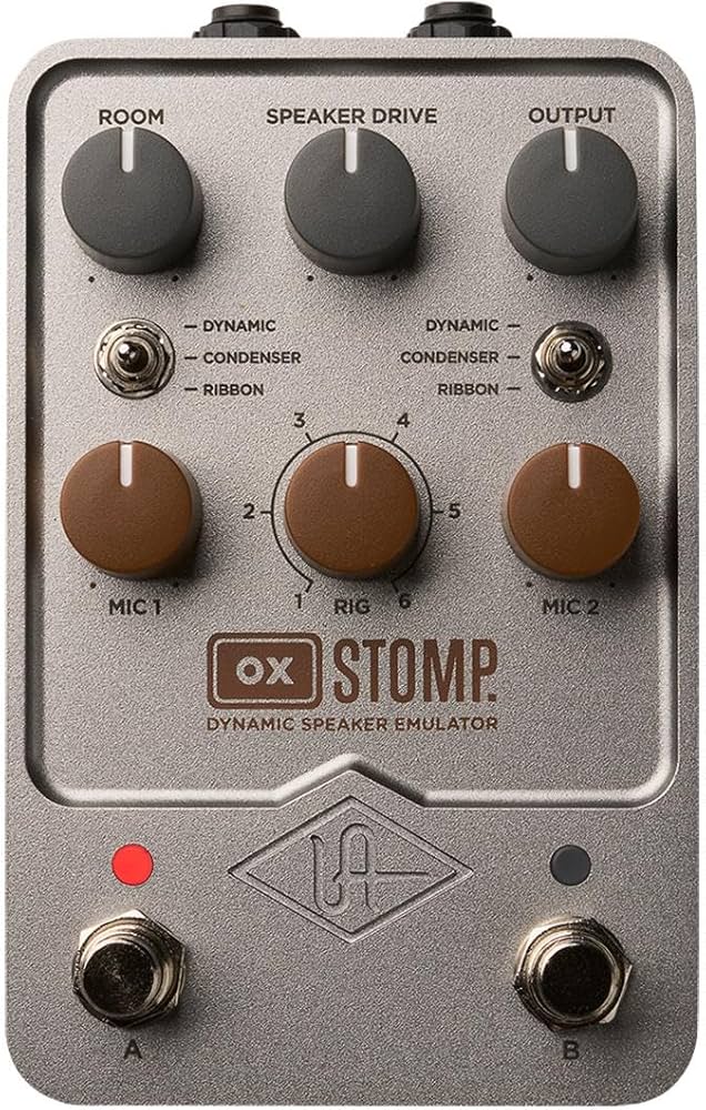 Amazon.com: Universal Audio OX Stomp Speaker Emulator Pedal