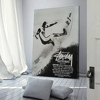 Amazon.co.jp: ヴィンテージ ステューシー サーフポスター