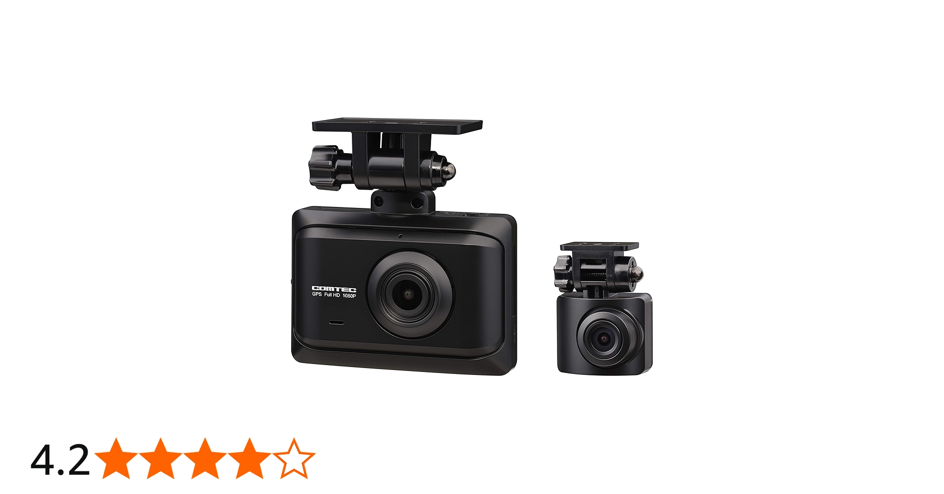 Amazon | コムテック 車用 前後2カメラ ドライブレコーダー ZDR016