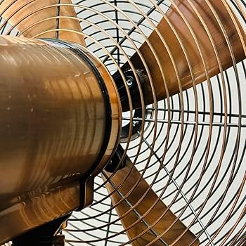 Amazon.co.jp: アンティーク メタル扇風機 コッパーカラー